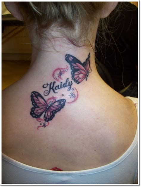 +30 Beautiful Butterflys Tattoo Inspiration - Model Rambut