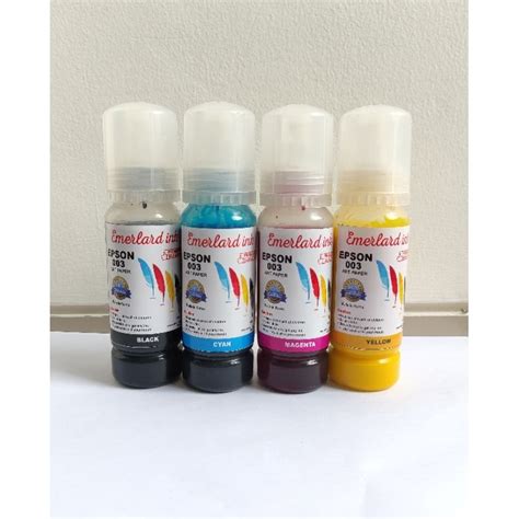 Jual Emerlard Ink Tinta Art Paper Epson 003 Epson L3110 L3150 L3210