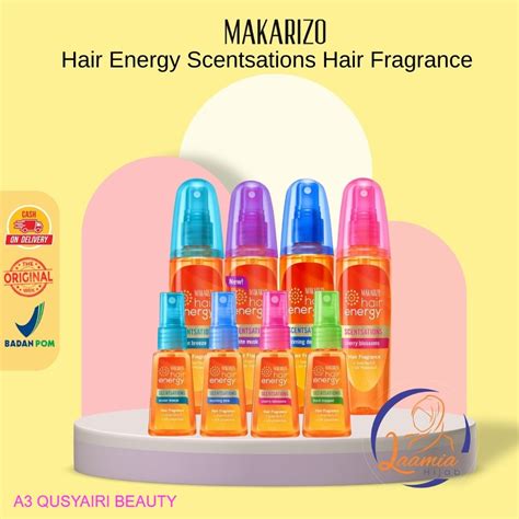 Jual Makarizo Hair Energy Scentsations Hair Fragrance 100Ml Hair Mist