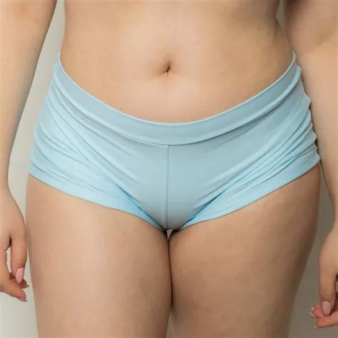 Short Tiro Medio Traje De Baño Mujer Ailyke Malla Bikini MercadoLibre