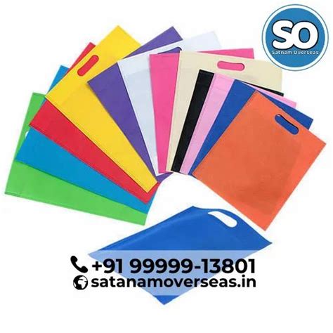 D Cut Non Woven Shopping Bag Capacity 5kg Thickness 60 Gsm At Rs