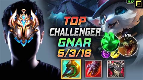 Challenger Gnar Top Vs Renekton