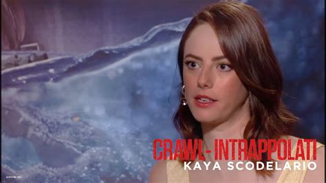 Crawl Intrappolati Intervista A Kaya Scodelario Hd Paramount