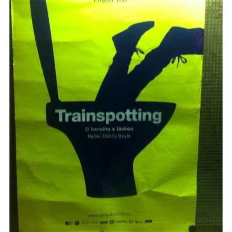 Movie Poster Cinema Poster Design Trainspotting | Trainspotting poster ...