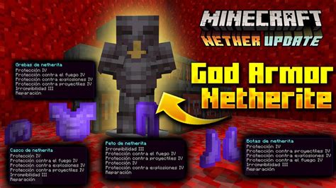 Como Hacer Una Armadura De Netherite Minecraft Images