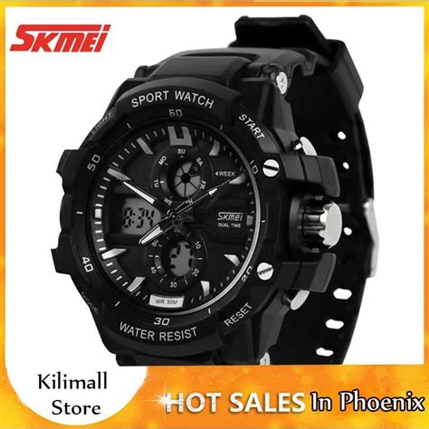 SKMEI Multifunction Chronograph Analog Men Digital LED Waterproof