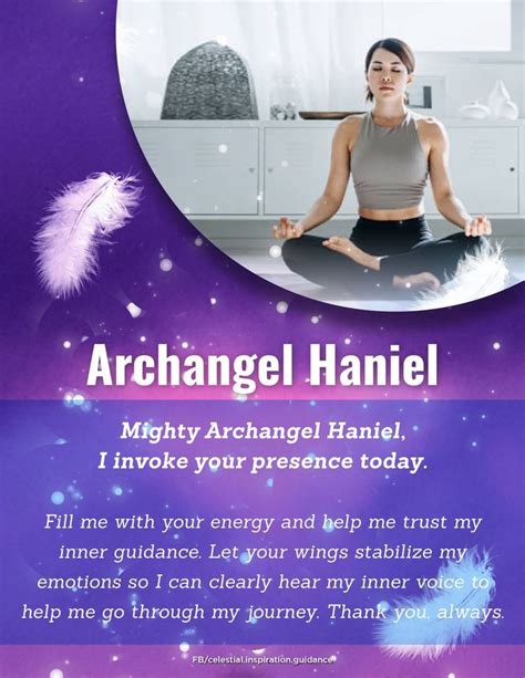 Prayer To Archangel Haniel Artofit