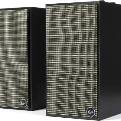 Klipsch The Fives Powered Speaker System Matte Black Reverb