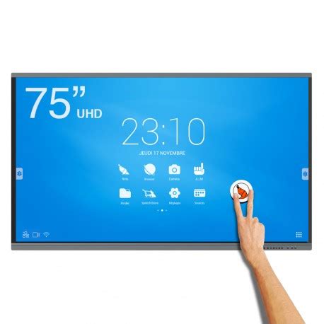 ECRAN INTERACTIF TACTILE ANDROID SPEECHTOUCH UHD 75 ESIStore