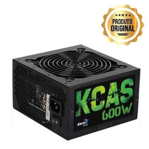 Fonte Atx Kcas 600w 80 Plus Bronze Pfc Ativo Aerocool Artofit