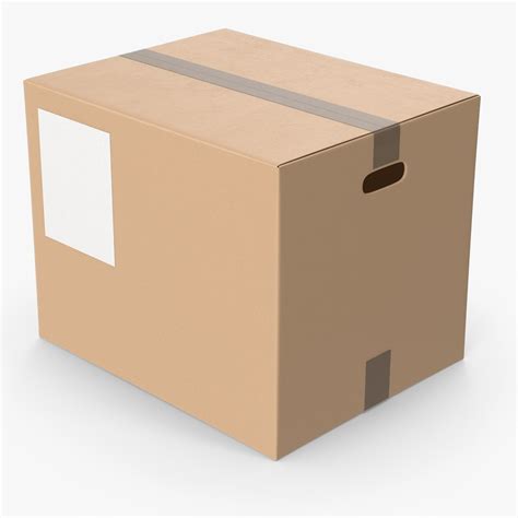 Cardboard Box 3D Model TurboSquid 2066626