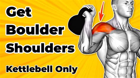 Get Boulder Shoulders Front Middle Rear Delts 10 Kettlebell Exercises