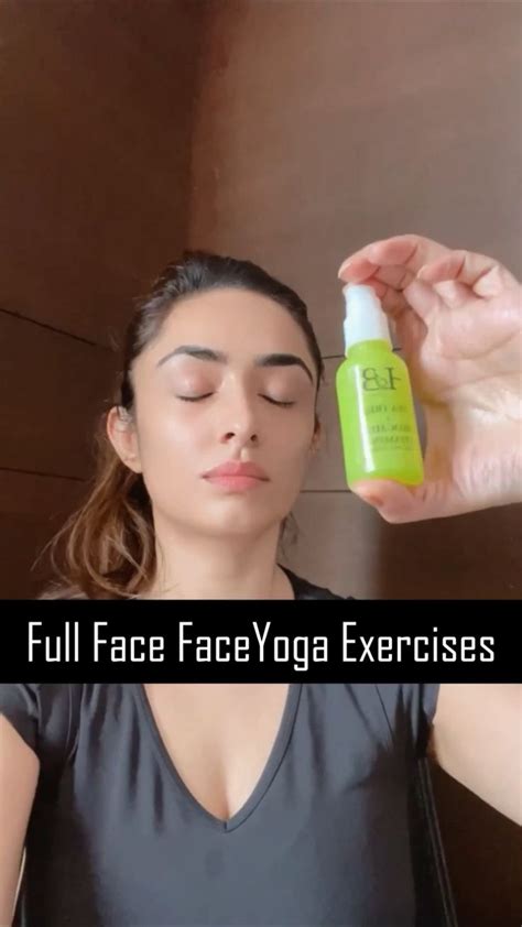 Full Face FaceYoga Exercises FaceYogaFounder Vibhutiarora Facial