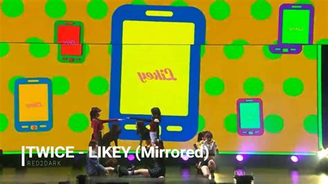 Twice Likey Dance Mirrored Vlive Youtube