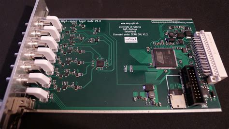 A High Speed Logic Gate Board For The Easy Phi Project Hackaday