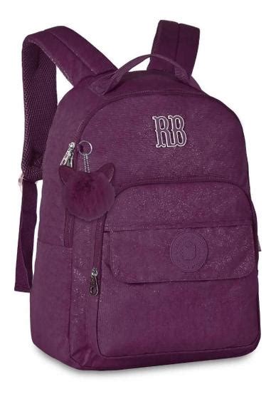 Mochila Rebecca Bonbon De Costas Juvenil Glitter Rb 2080 Clio Style