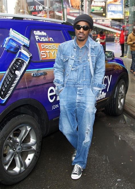 Fader Style Andre 3000s All Denim Look—best Outfit Of All