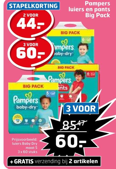 Pampers Luierbroekjes Luiers Folder Aanbieding Bij Trekpleister Details