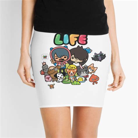 Toca Boca Toca Boca 2021 Toca Life World Mini Skirt By Anasohping