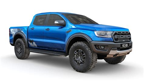 3d Model Ford Ranger Raptor 2021 Vr Ar Low Poly Cgtrader