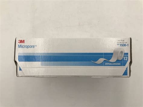 3m 1530 1 Micropore Surgical Tape 1in X 10yd 12box X Gb Tech Usa