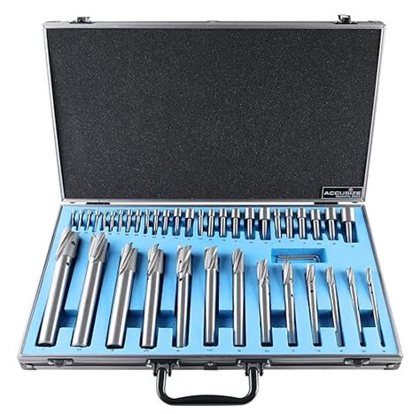 Accusize Industrial Tools 39 Pc H S S Interchangeable Pilot