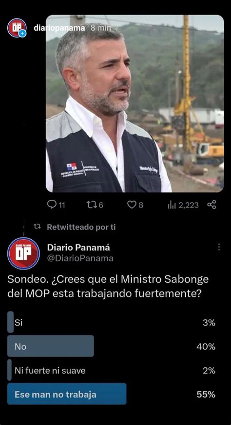 Diario Panam On Twitter Mentiranoes Cree Que El Ministro