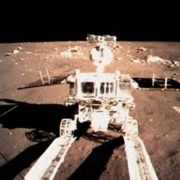 China S First Moon Rover Lands And Starts Rolling Over The Lunar