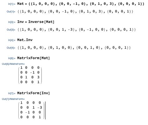 linear algebra - How do I get the inverse of a homogeneous ...