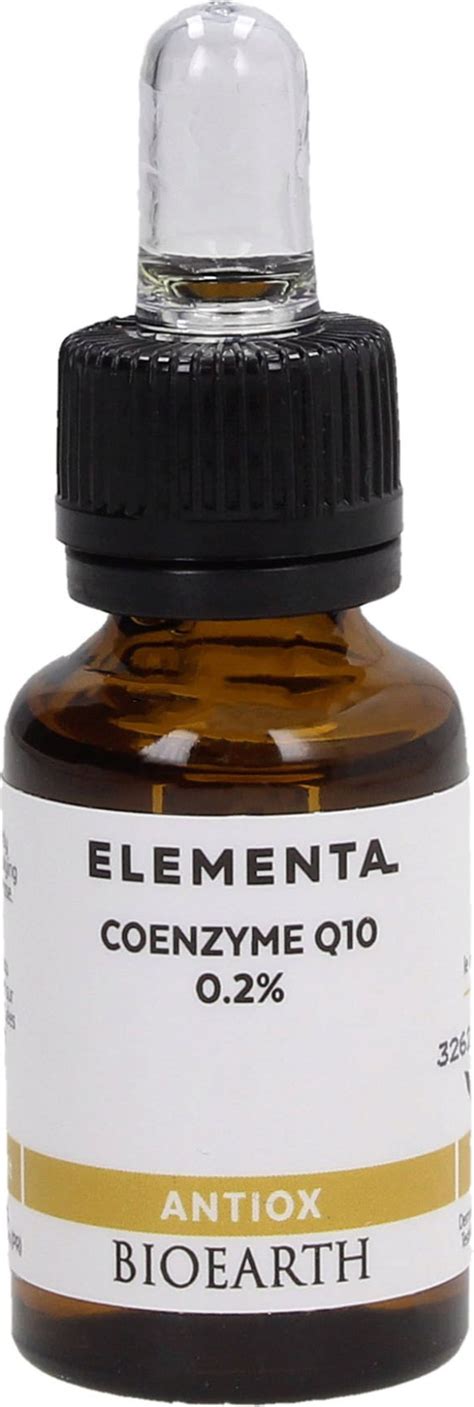 Bioearth Elementa Antiox Coenzyme Q Ml Ecco Verde Online Shop