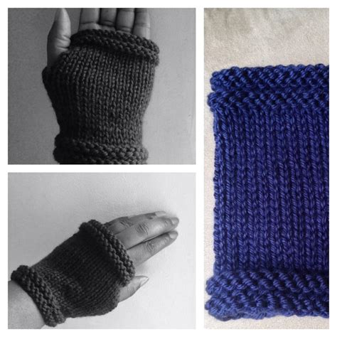 Fingerless Gloves-knitted Pattern Advanced Beginner - Etsy