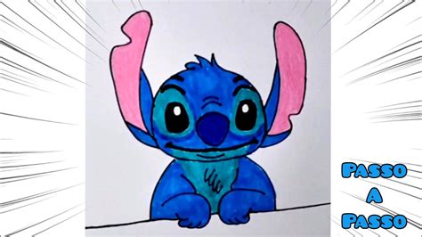 Como Desenhar O Stitch Passo A Passo Youtube