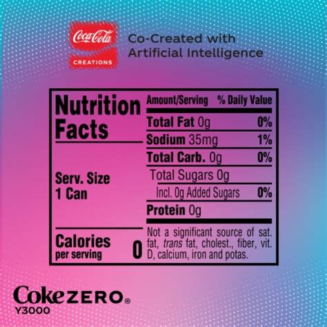 Coca Cola Zero Sugar Y Limited Time Soda Mini Cans Pk Fl