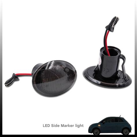 Buy X Sequential Led Side Marker Blinker Signal Light For Fiat