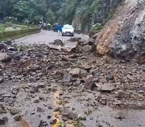 Trecho da Serra do Rio do Rastro é interditado após deslizamento