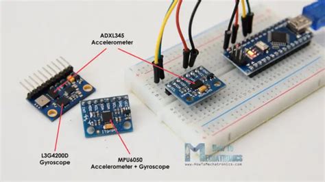 How To Track Orientation With Arduino And Adxl Accelerometer How