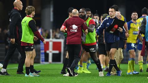 Toulon Mignoni Suspendu Plusieurs Semaines Apr S Sa Col Re Contre Les