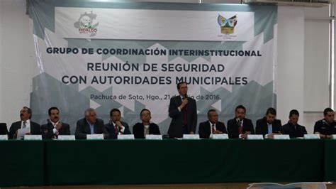 Se Reúne El Grupo De Coordinación De Seguridad Con Autoridades Municipales En Funciones