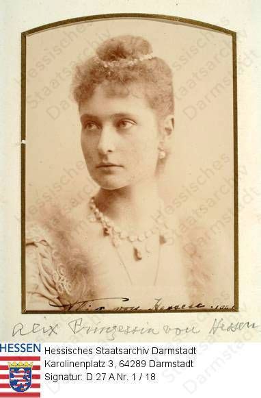 Empress Tsarina Alexandra Feodorovna Da R Ssia Nascida Princess Alix