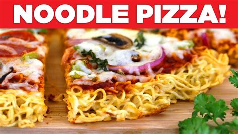 Ramen Noodle Pizza Youtube