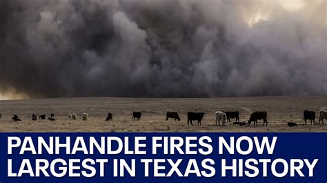 Texas Panhandle Fire Now Largest In State History Fox 7 Austin Youtube