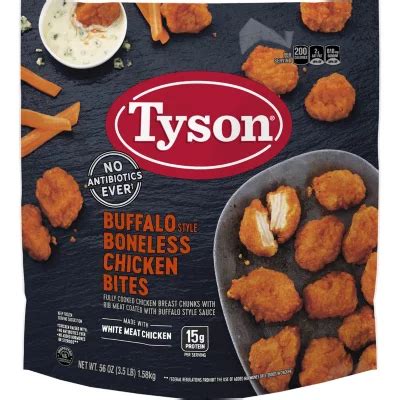 Tyson Buffalo Style Boneless Chicken Bites, Frozen (3.5 lbs.) - Sam's Club