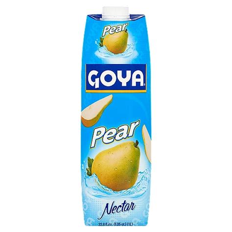 Goya Pear Nectar 338 Fl Oz