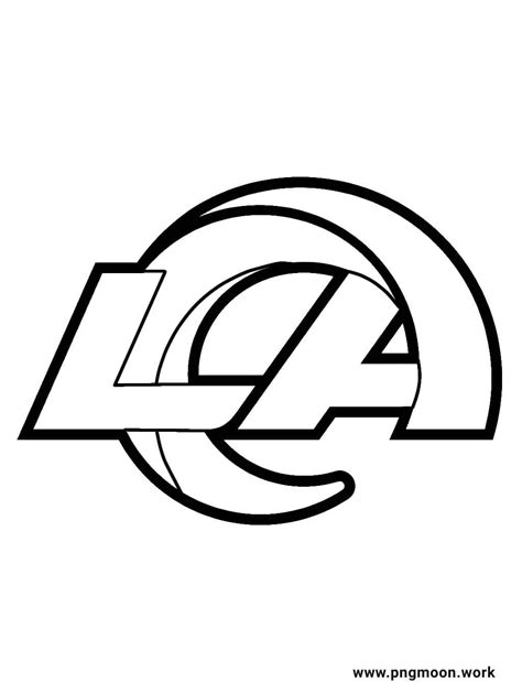 Chargers Logo Coloring Page Coloring Pages