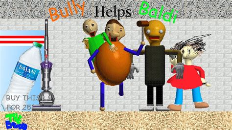 Bully Ayuda A Baldi REMASTERIZADO Bully Helps Baldi Jugando Mods