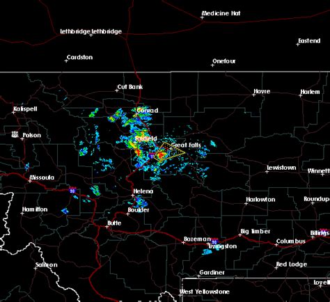 Interactive Hail Maps - Hail Map for Malmstrom AFB, MT