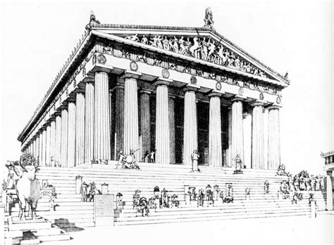 Parthenon Sketch