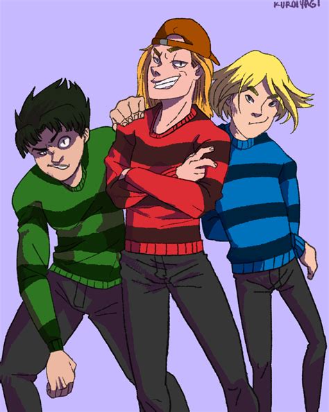 The rowdyruff boys by Kuroiyagi on DeviantArt