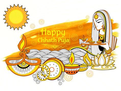 Happy Chhath Puja 1000x830 Png Download