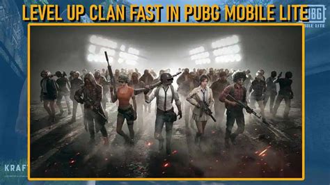 How To Level Up Clan Fast In Pubg Mobile Lite Pubgmobilelite Org